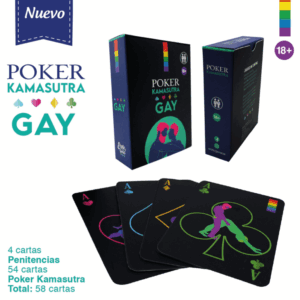 Juego de Cartas Kamasutra Gay