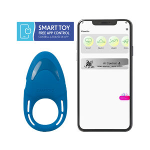 Anillo vibrador para el pene con App Flexring