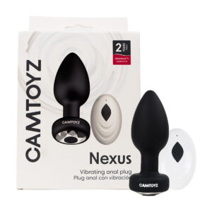 Plug anal Nexus con vibrador Camtoyz