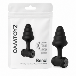 Plug anal con vibración benal