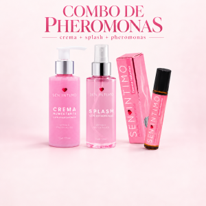 Combo de feromonas en rosa pastel